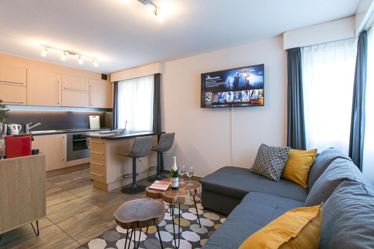 Spirit Apartments - Studio 2 - Kueche - Parkplatz 英格堡 外观 照片