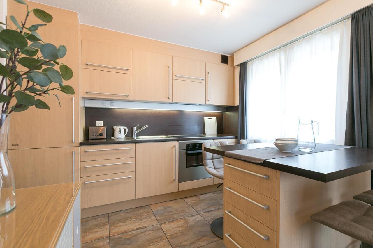 Spirit Apartments - Studio 2 - Kueche - Parkplatz 英格堡 外观 照片